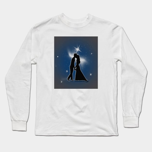 kissing Long Sleeve T-Shirt by KareemTengo